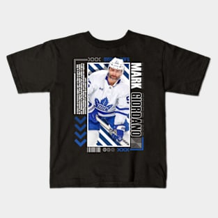 Mark Giordano Paper Poster Version 10 Kids T-Shirt